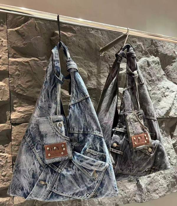 TAS JEANS DESIGUAL OLYA LIGHT BLUE