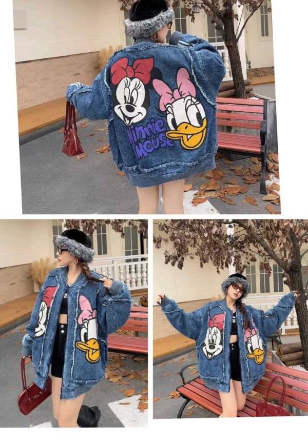 NO BRAND JAKET J MINNIE & DAISY BOMBER